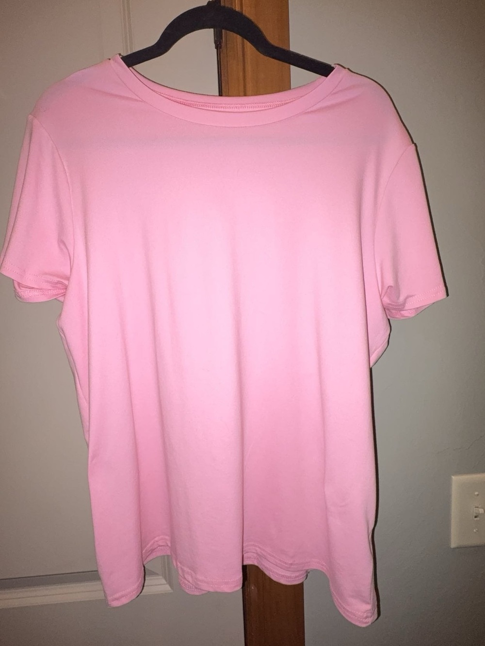 Classic Pink Crewneck Short-Sleeve T-Shirt - Men